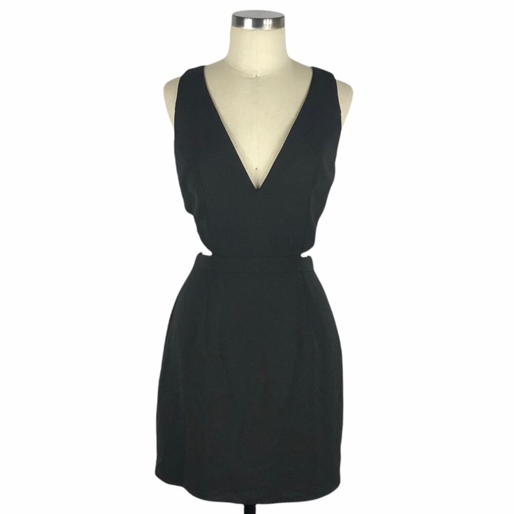 REVOLVE NBD x Naven Twins‎ Sweet Lust Mini Dress Cutout LBD Black Strappy Size M